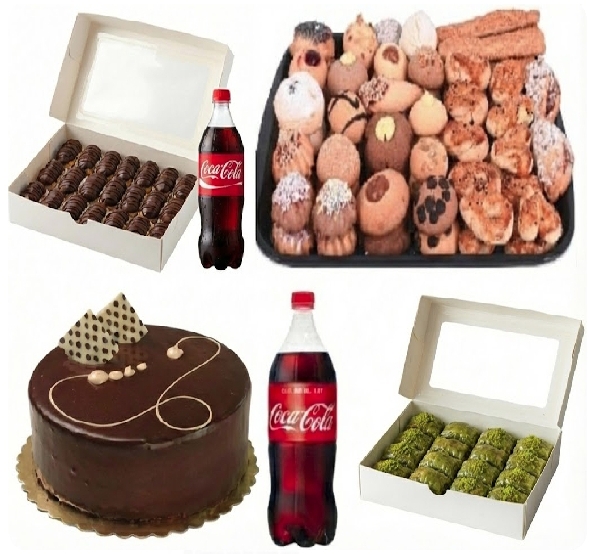 1 kg Fıstıklı Baklava Dahil 4-6 Kişilik Menü