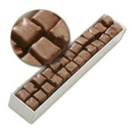 Çikolatalı Lokum 500 Gr Premium